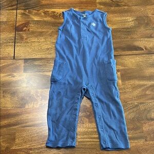 Carter's Blue Sleeveless Romper for Everyday Comfort